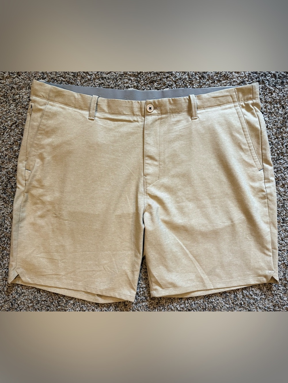 Tommy Bahama 42” Waist Flat Front Khaki Chino Shorts Beachwear